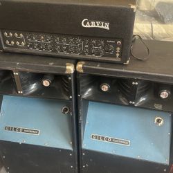 Golco Electronics Speakers And Carvin Mixer 