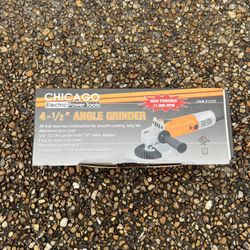 Chicago 4 1/2 Angle Grinder 