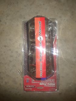 Performance pedal pads