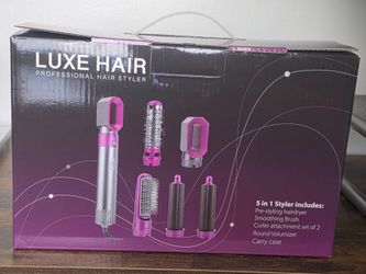 Luxe Hair Professional Hair Styler 5 in 1 Styler Set