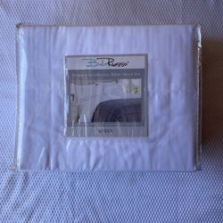 Bells Russo dreamers collection white sheet set (Queen)