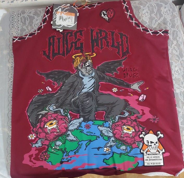 Juice Wrld Brand X Jersey $125 Retail With Tags
