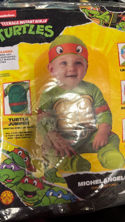 Michelangelo Costume Size 12-18 Months 