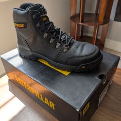 Men's CAT Outline Steel-Toe shoe work boot size 11