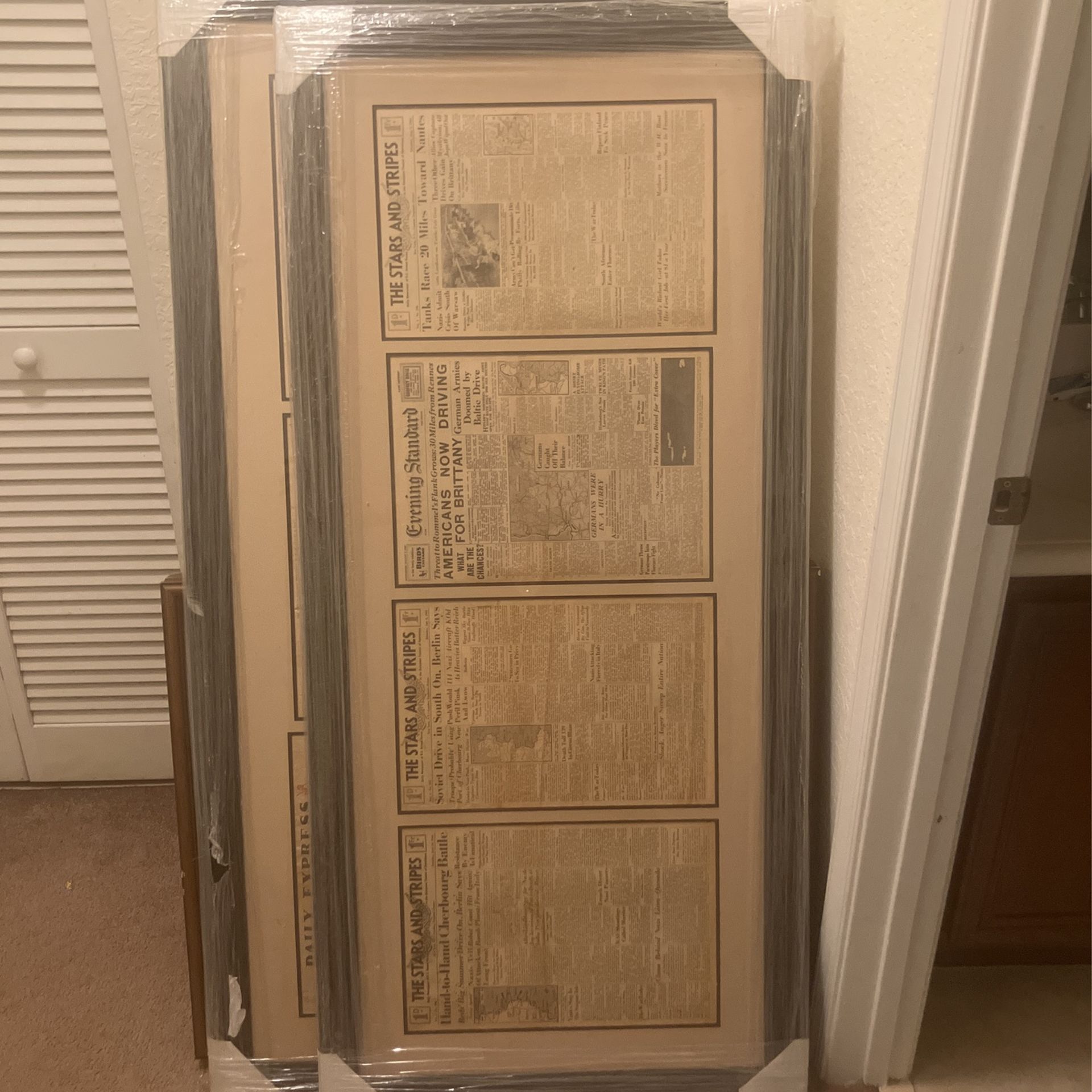 Original World War 2 Newspapers