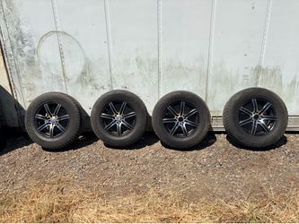 4 rims & tires (used)