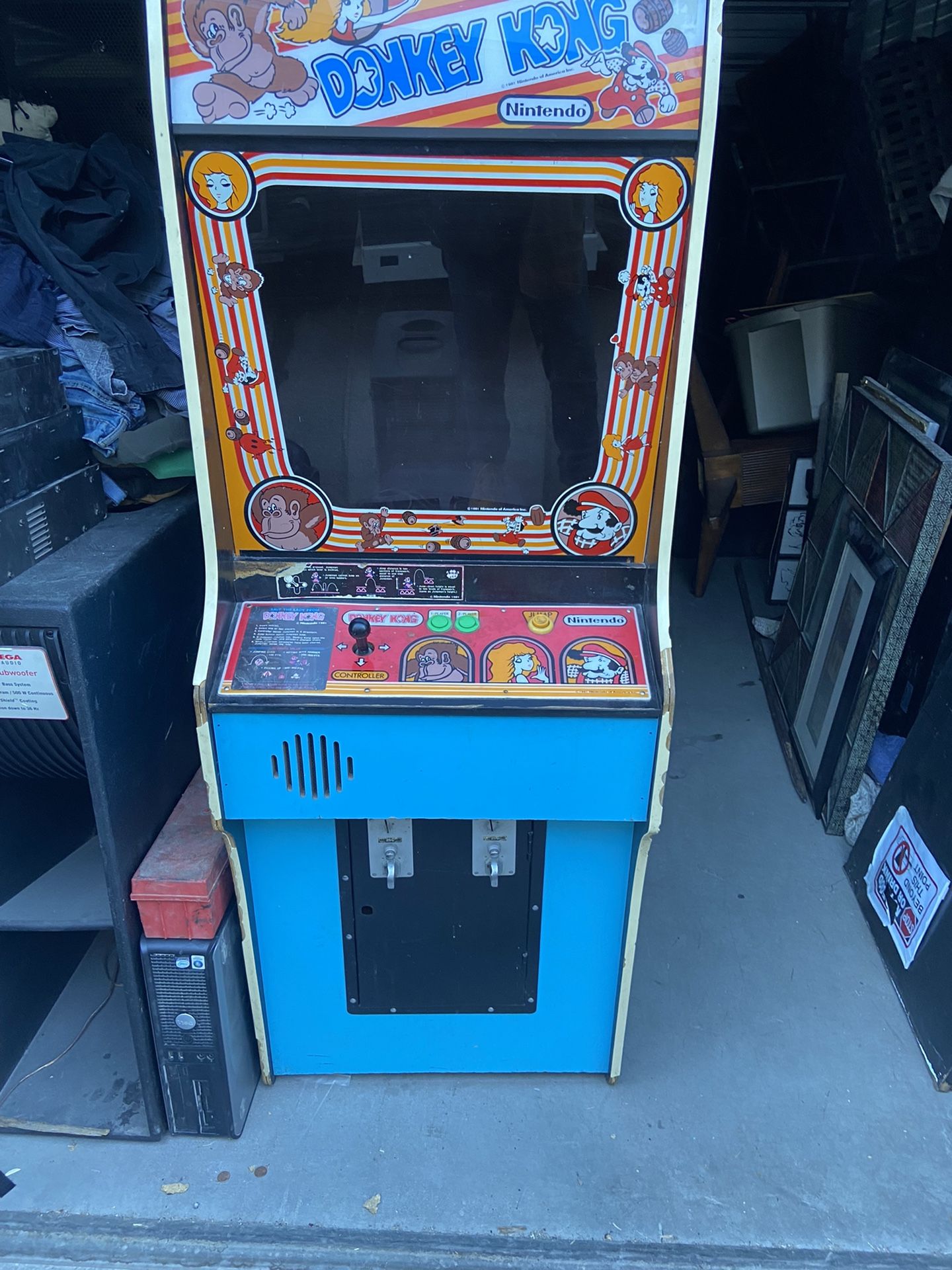 Game Console Donkey Kong Nintendo Original Donkey Kong Original Nintendo  Arcade Game