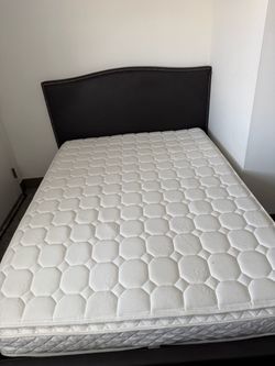 Queen size bed & mattress