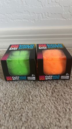 Needoh Wild Cats Fuzz Balls squishy squeezy rms crazy fun dumplings
