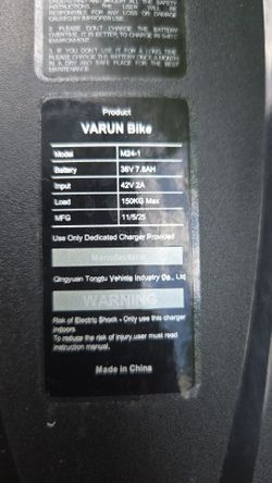 Used VARUN M24-1