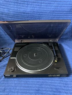 Sony Turntable Record Player with Dust Cover