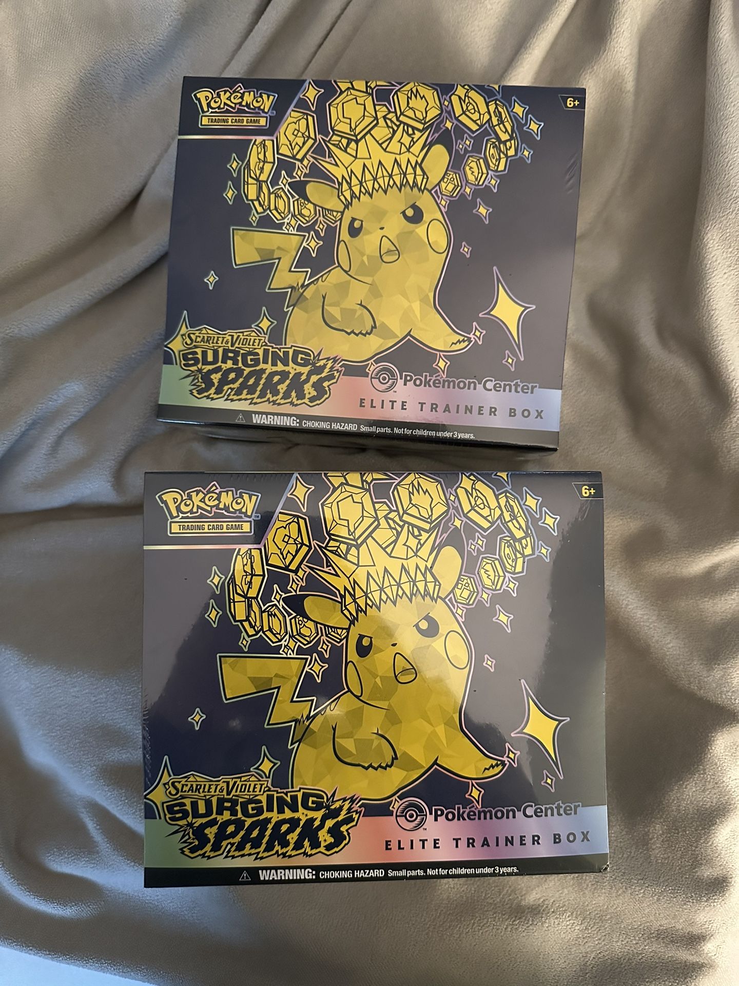 Pokemon Center Surging Sparks ETB