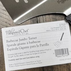 Pampered Chef Jumbo Barbecue Turner