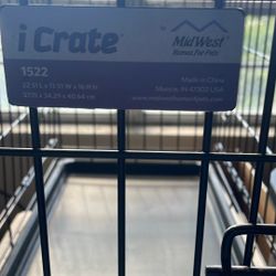 Mid West Medium Pet Crate With Slide Tray 