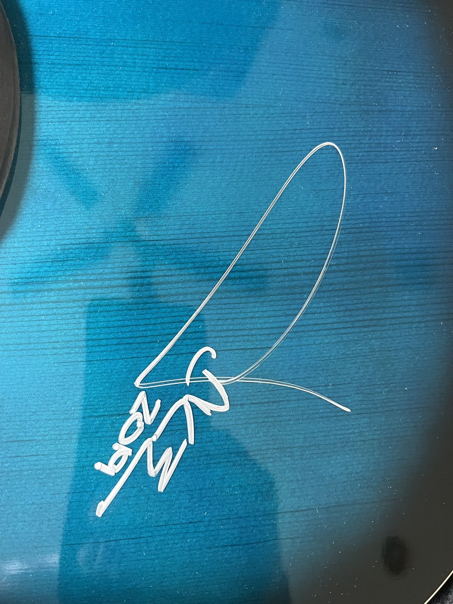 Guitar Autographed By jake Owen IBANEZ BRAND NEW
