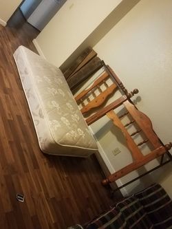 Bed + bed frame