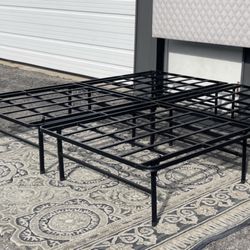 New Heavy Duty King Size Platform Bed Frame ( headboard NOT Included )