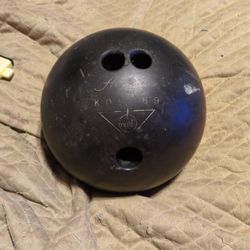 Signed Vintage Bowling Ball