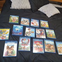 Set Of 14 Blu Ray Dvds