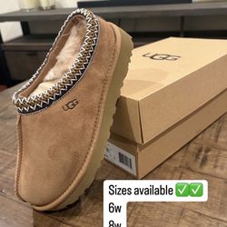 Ugg Tasman Chesnut Sizes 6w, 8w, & 9w