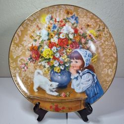 Sandra Kuck Childhood Almanac "Just Dreaming" Plate
