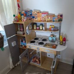 Kids Kraft Kitchen Set And Accessories 