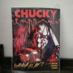 NIP Trends Posters 12pc. Childs Play Chucky 8.5" x 11" Posters  (2A)
