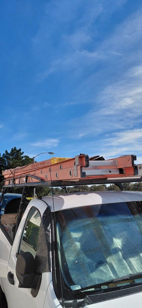 Werner Fiberglass Extention Ladder