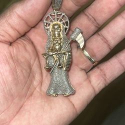 Santa Muerte Pendant