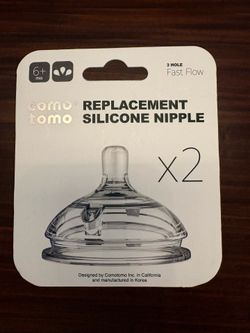 Como Tomo Replacement Nipple - 3 Hole Fast Flow