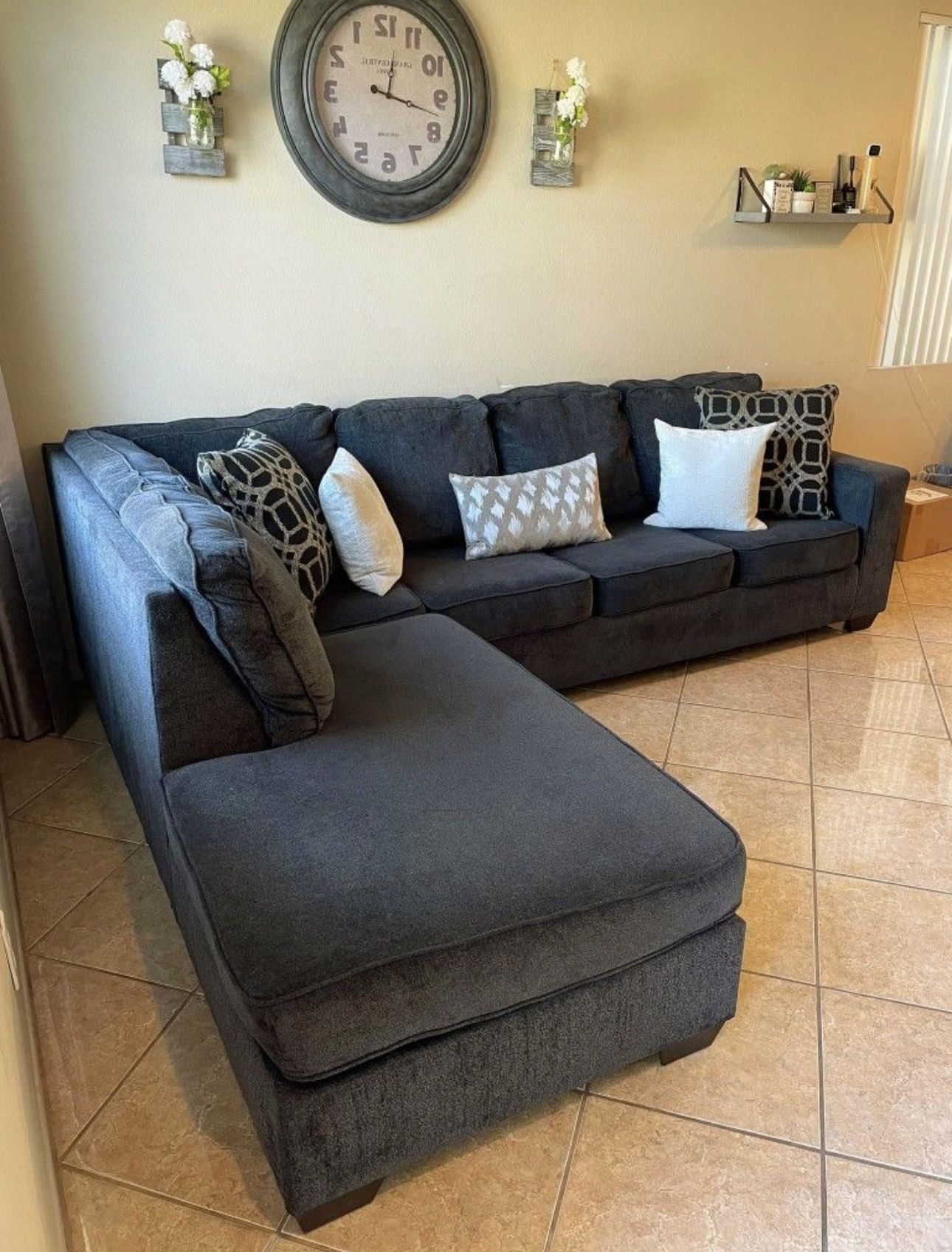 gorgeous ashley’s furniture sectional couch !!!