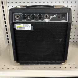 FENDER SP-10 GUITAR AMP + POWER CABLE