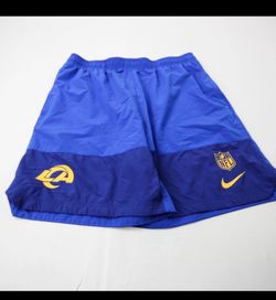LA Rams Nike NFL On Field Dri-Fit Practice Shorts Men's Blue new
