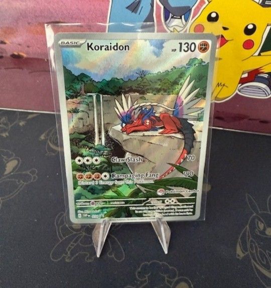 Koraidon Black Star Promo Pokemon Center Exclusive Limited NM Condition