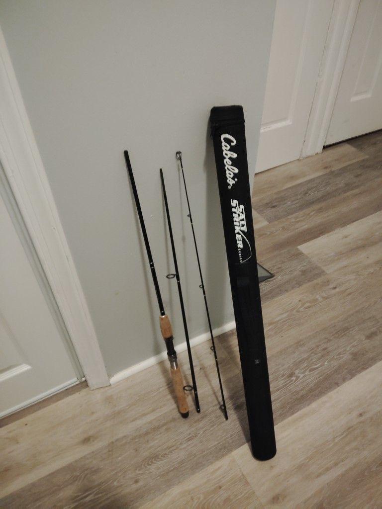 Cabela's Salt Striker Spinning Rod 3 Piece 