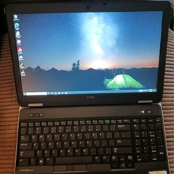 Dell Latitude 16 Inch Laptop Intel Core i7 CPU 16 GB RAM 256 GB SSD 1080P LCD Webcam ATI Radeon HD Graphics Windows Professional 64 Bit OS 