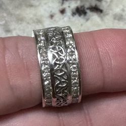Custom Diamond Band Size 6