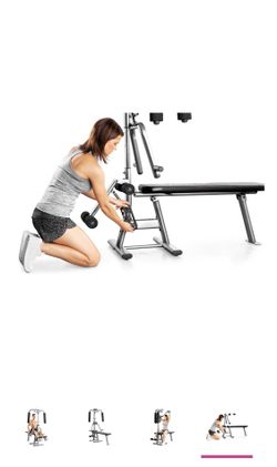 Weider Flex CTS Home Gym Bench Press up to 200lb Butterfly up