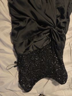 Black formal dress