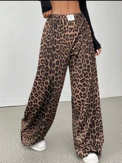 Leopard pants