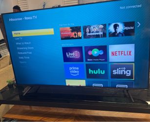 58”” Hisense Roku Smart TV