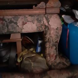 Couch And Love Seat With Coffee Table And 2 End Tables 