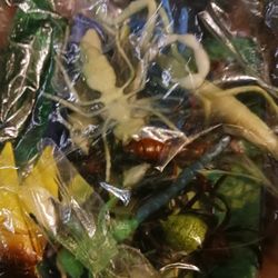 Bag Of Vintage Bug Toys.