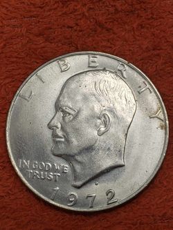 1972 Eisenhower DOLLAR COIN