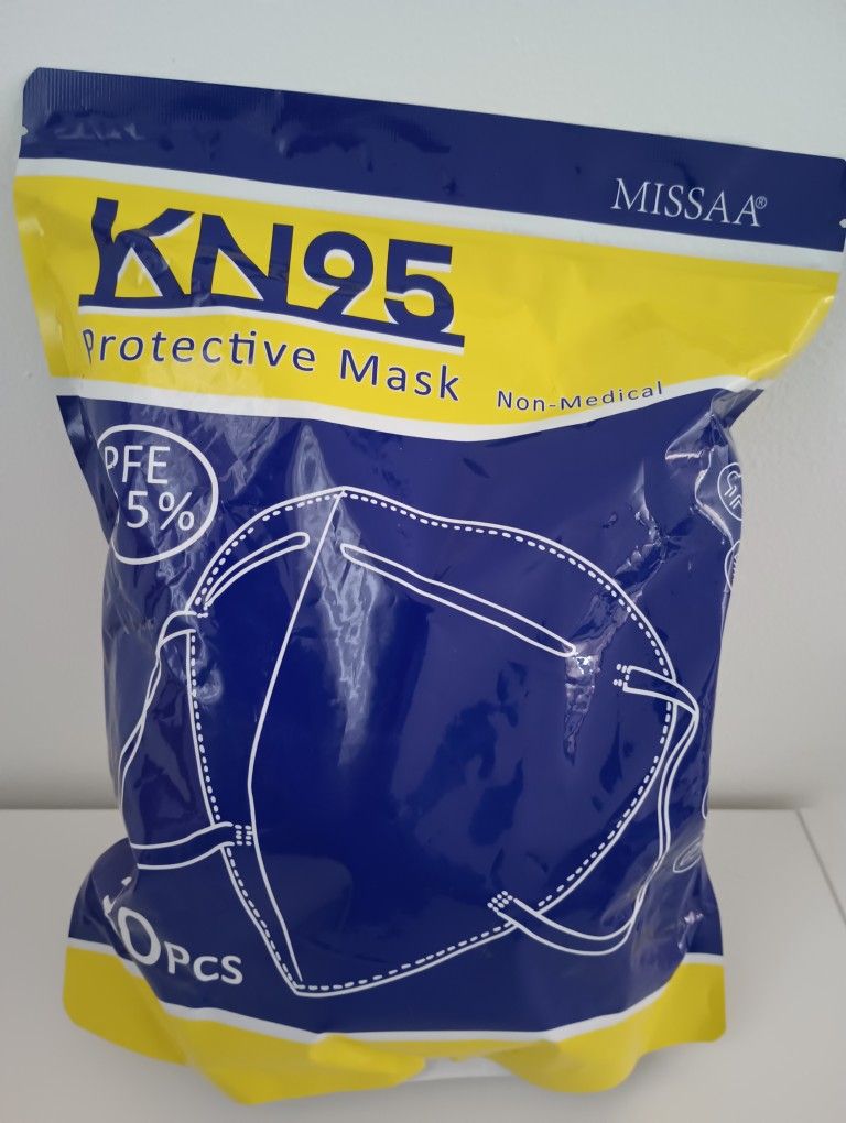 KN 95 Face Masks 30 PCS Black 