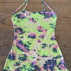 Athletic Bodysuit Shorts / Tank Top In Excellent Condition Size L