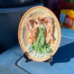 Porcelain Angel With Stand