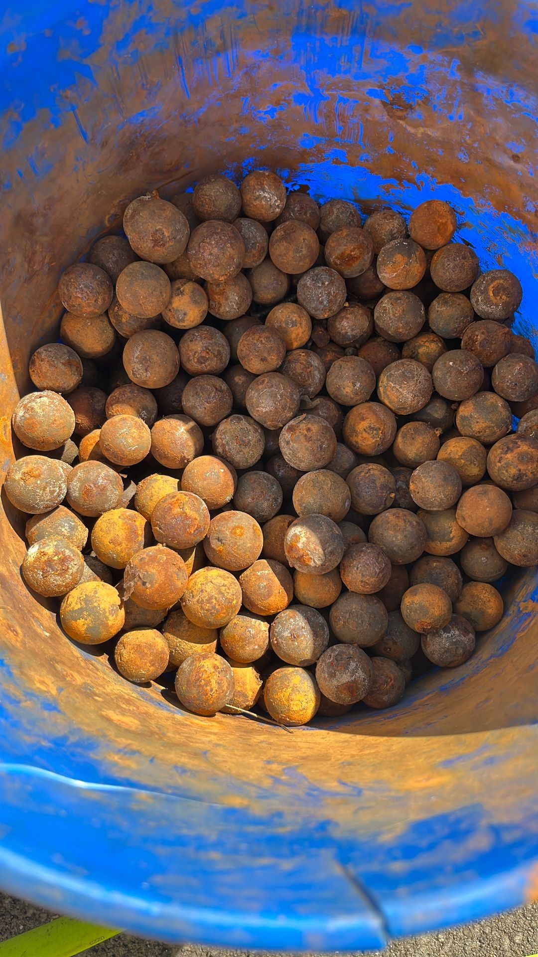 Cast Iron Foundry Balls, Welding Parts Etc. $20 For All 