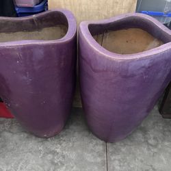 Large & Heavy Ceramic Pots