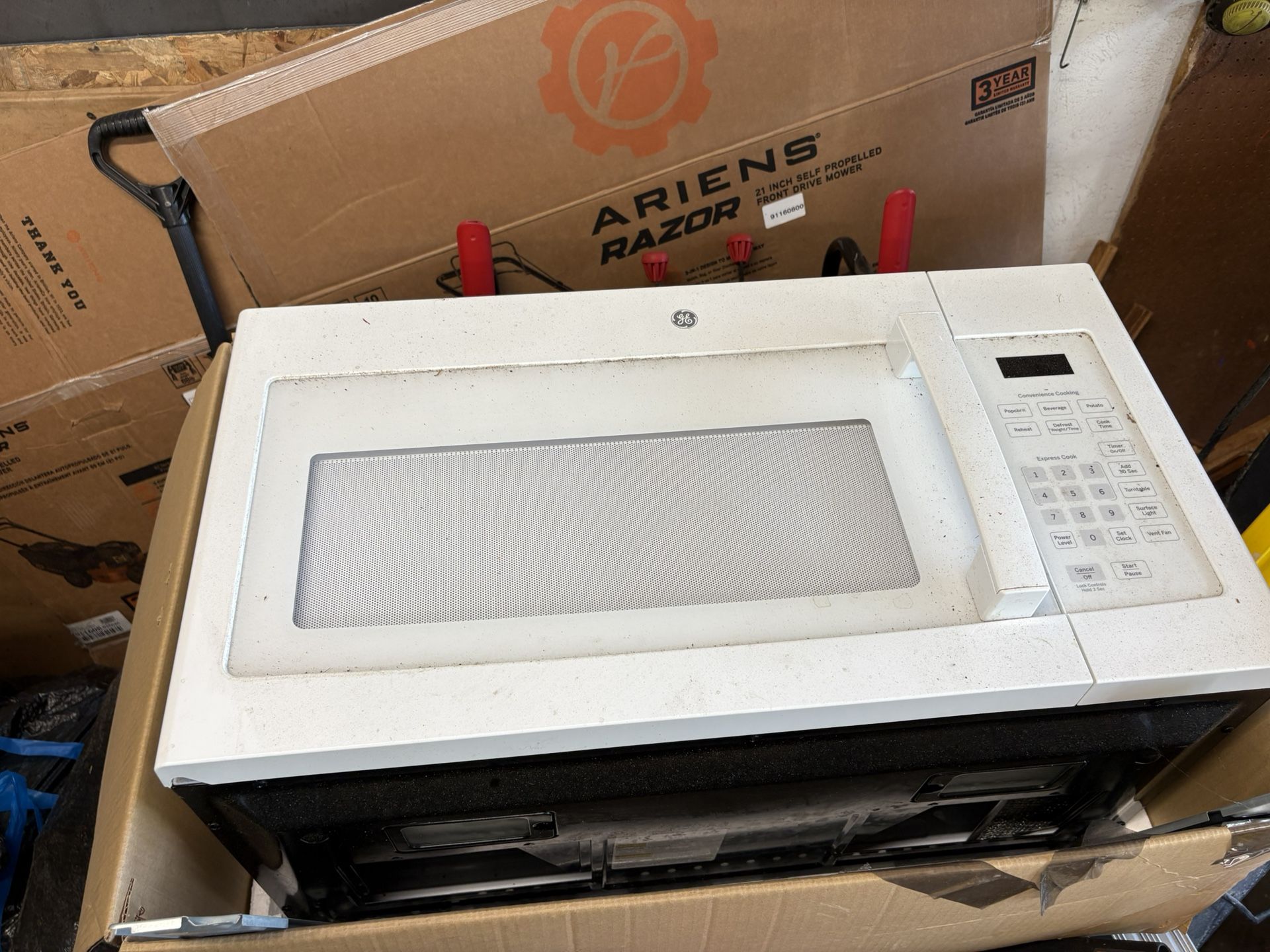 GE Above The Stove Microwave